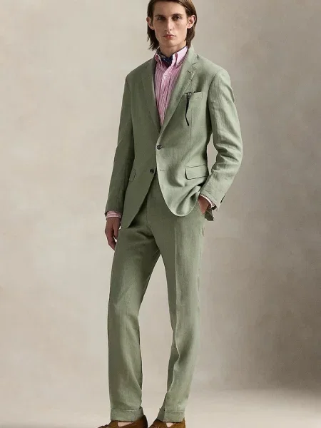 Hlače Polo Ralph Lauren zelena