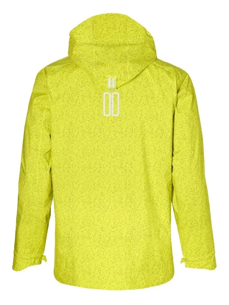 Rowerowa kurtka przeciwdeszczowa Skane HiVis neonowy żółty
