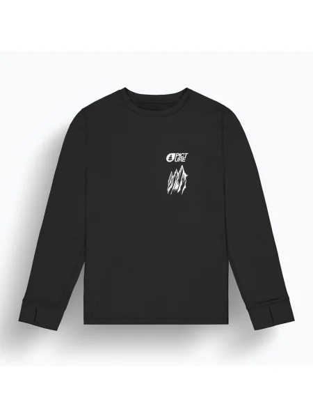 Спортивна футболка Picture з довгим рукавом чорна