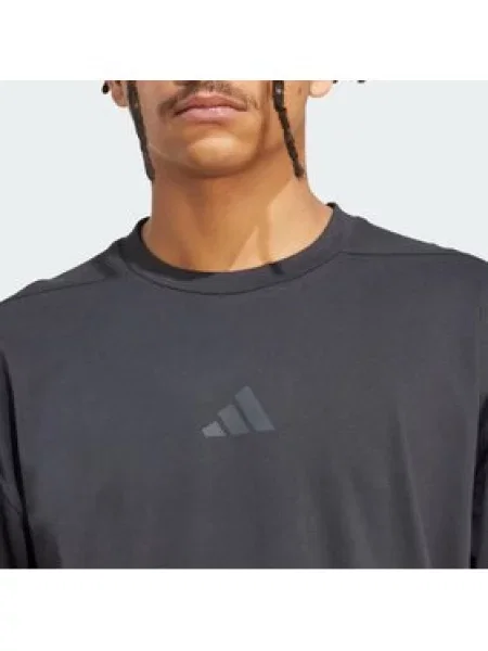 Adidas Tričko Power Oversize černá