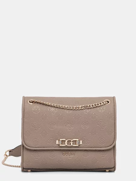 Guess geantă crossbody pentru femei ANISE maro