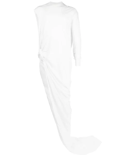 Dlouhé tričko Rick Owens Drkshdw bílé