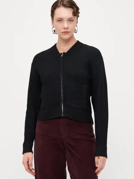 Vero Moda Tall Geacă tricotată VMHANNA' negru