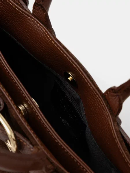 Замшевая сумка Answear.lab коричневая