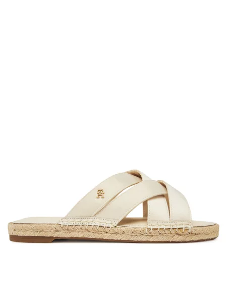 Espadryle Tommy Hilfiger beżowe