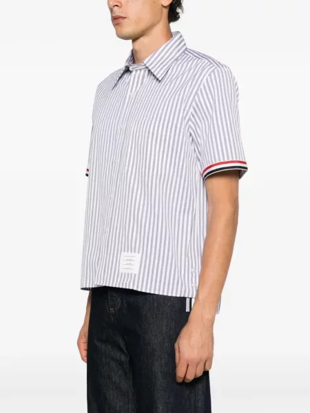 Kratak košulja Thom Browne siva