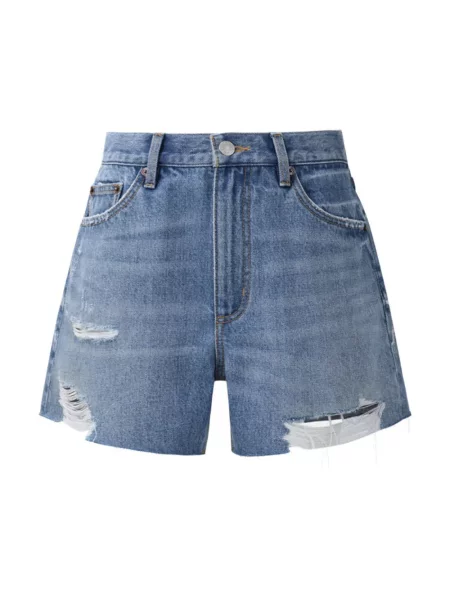 Pantaloni scurți Hey Joanie zdrențuiți albastru