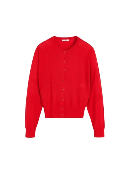 Kardigan By Malene Birger wełniany czerwony