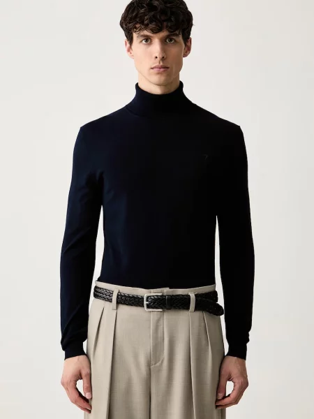 Trussardi pulover pentru bărbați cu vâscoză