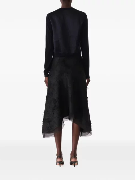 Keprový kardigan Jason Wu Collection černý