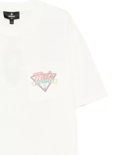 Tricou Represent alb