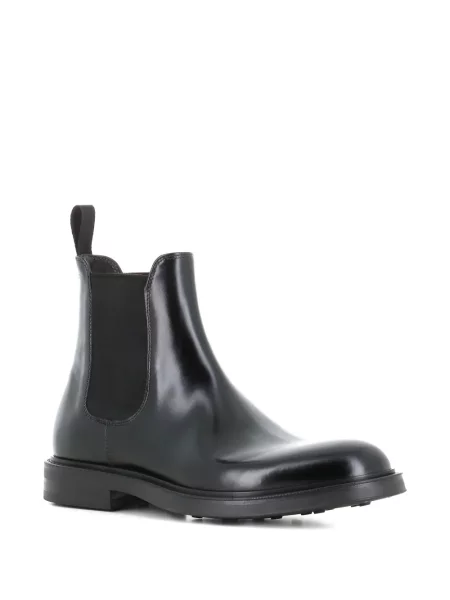 Botine Green George din piele albastru