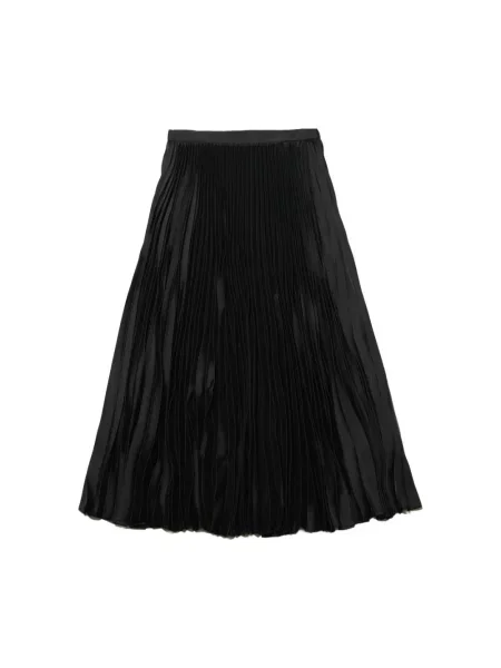 Spódnica midi Jil Sander czarna
