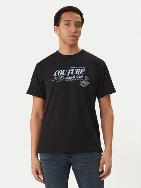 Versace Jeans Couture T-Shirt czarny