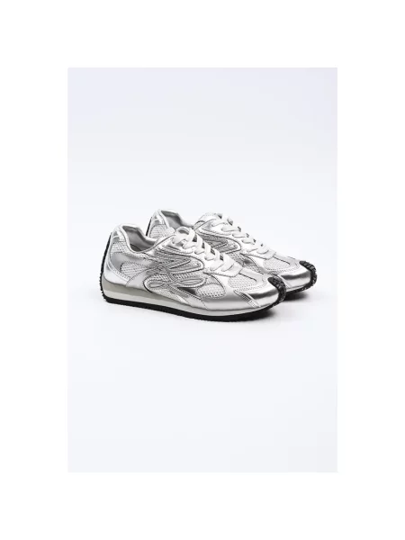 Sneakersy Karl Lagerfeld skórzane szare