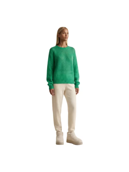 Sweter American Dreams wełniany zielony