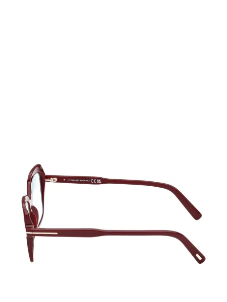 Sunčane naočale Tom Ford Eyewear s autogramom crvena