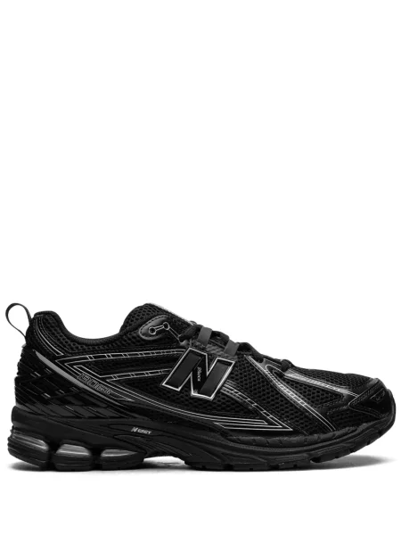 Sneakerși New Balance cu șireturi din dantelă negru