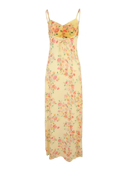 Vero Moda Tall Rochie VMVILMA HOLY galben curry / galben deschis / oliv / deschis roșu