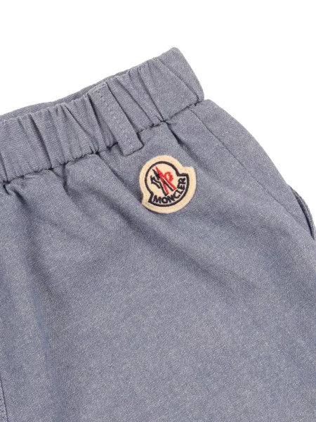 Szorty dziecięce Moncler Enfant niebieskie