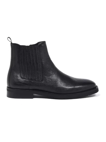 Buty do kostki Baldinini skórzane czarne