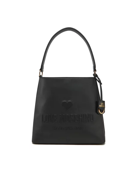 Ročna torba LOVE MOSCHINO črna