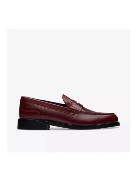 Mokasíny Clarks červená