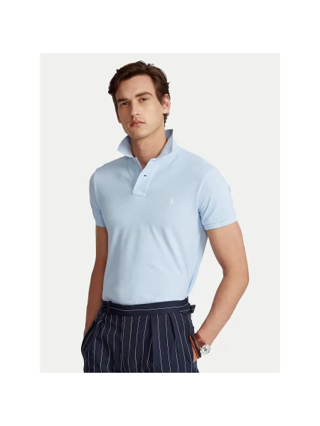 Polo Ralph Lauren Marškinėliai šviesiai mėlyna