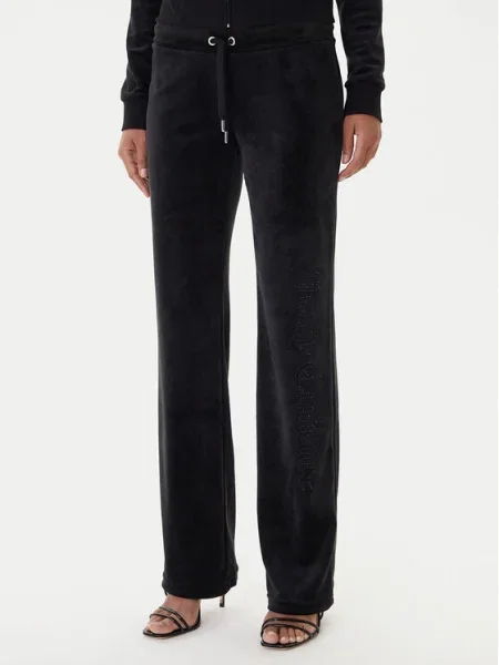 Juicy Couture Долнище анцуг Christine Flared Leg черен