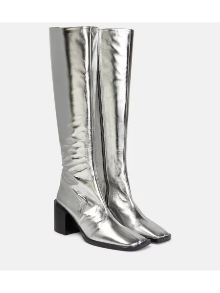 Cizme Jil Sander din piele