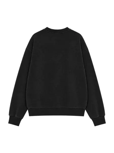 Bluza Barrow z nadrukiem czarna