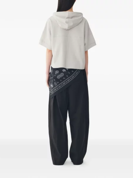 Pantaloni Tomboy cu cordon negru