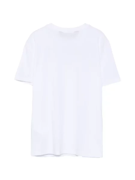 Tricou Just Cavalli cu paiete alb