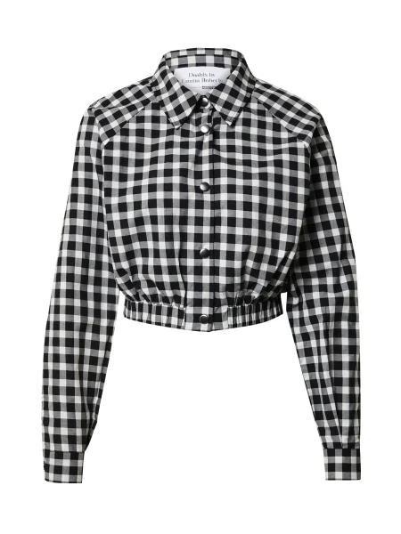 Daahls by Emma Roberts exclusively for ABOUT YOU Geacă de primăvară-toamnă Liz negru alb