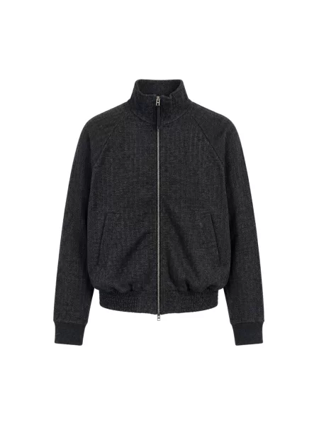 Bluza rozpinana Tom Ford szara