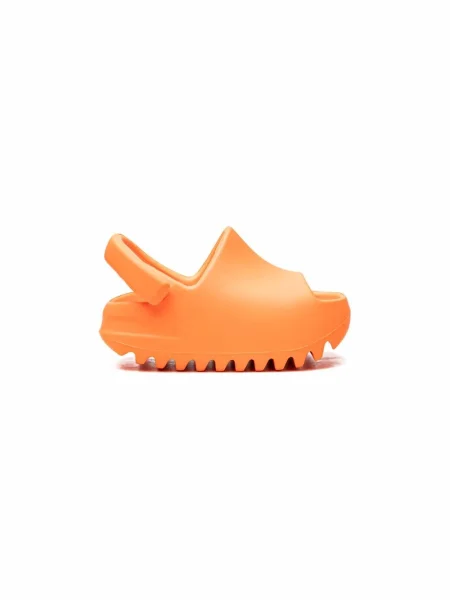 Sandały dziecięce Adidas Yeezy pomarańczowe