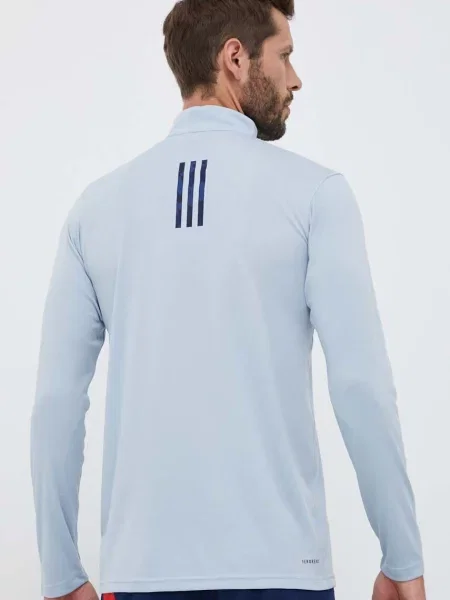 Adidas Performance bluza treningowa Training Essentials niebieska