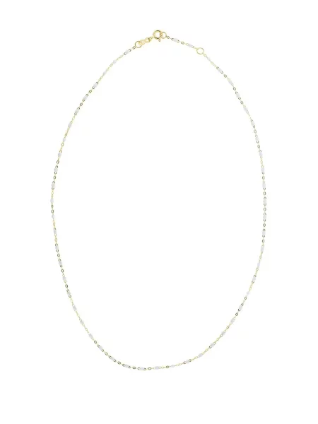 Класическо колие Gigi Clozeau мъниста бяло