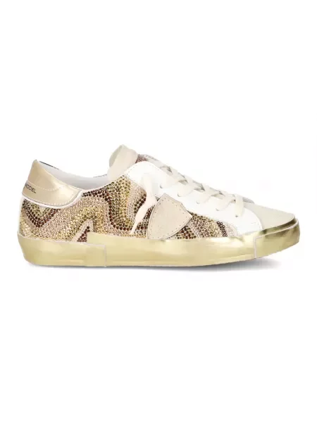 Buty do tenisa Philippe Model zamszowe do tenisa żółte