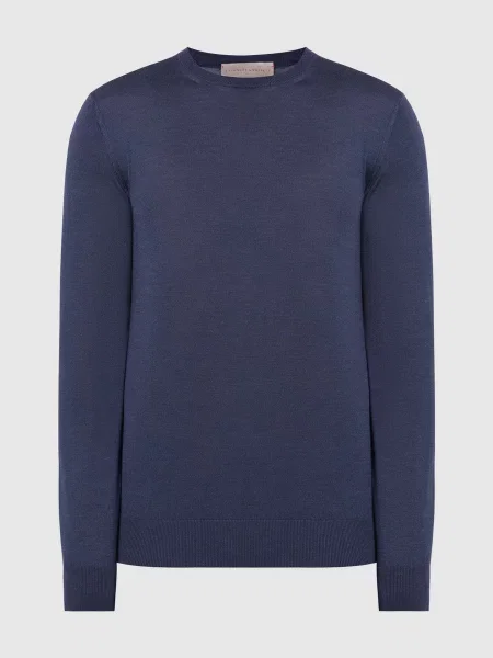 Джемпер з вовни шовку та кашеміру Cashemere&whisky синій