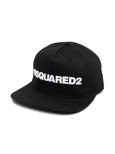 Czapka z daszkiem dziecięca Dsquared2 czarna