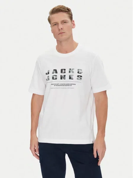 T-Shirt Jack&Jones λευκό
