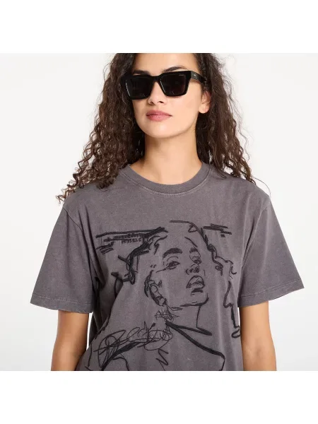 Тениска Desigual сиво