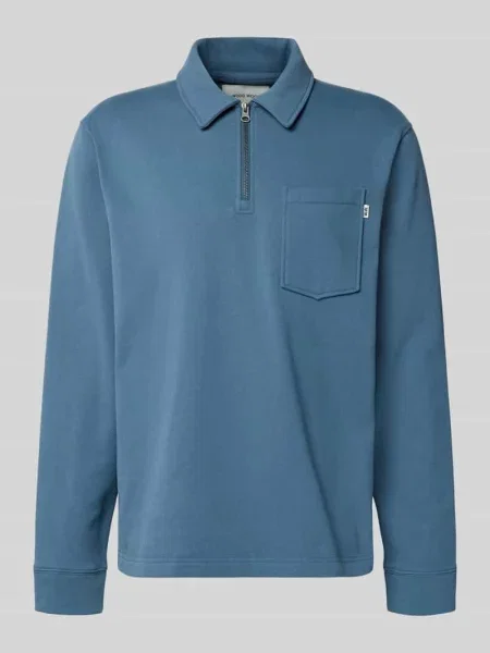 Koszulka polo o kroju regular fit z kieszenią na piersi model ‘Andrew’ Wood Wood
