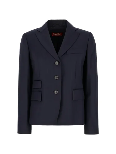 Dungat subțire geacă Max Mara albastru