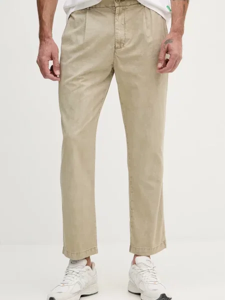United Colors of Benetton pantaloni pentru bărbați verde