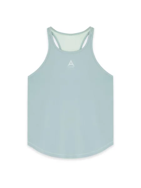 A-Game Sport top Racer verde alb