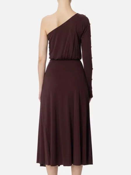 Сукня Elisabetta Franchi коричнева