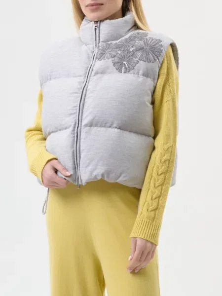 Жилет Panicale Cashmere сірий
