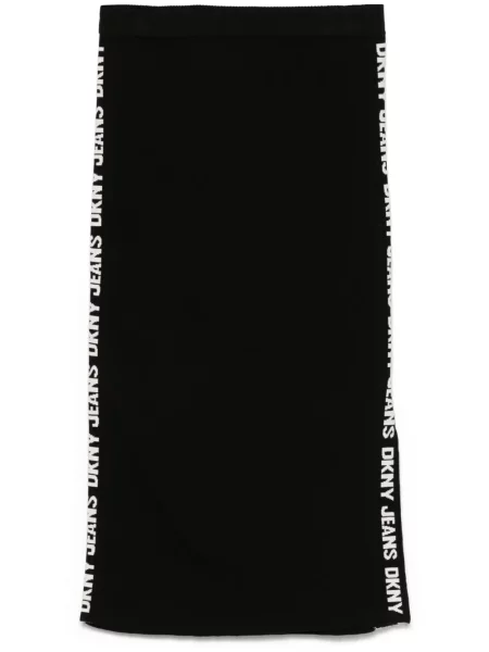 Fustă midi Dkny negru